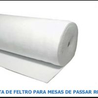Manta de feltro para mesas de passar
